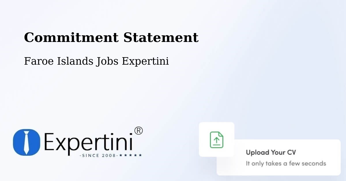 Corporate Commitment – Streymnes - Faroe Islands Jobs Expertini