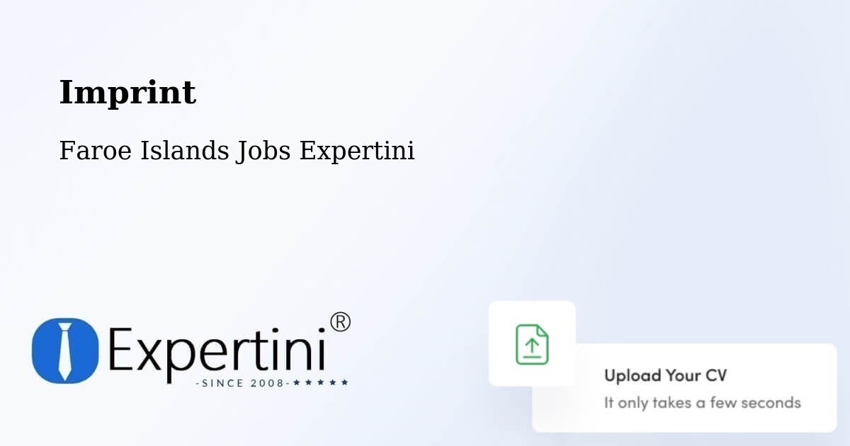 Imprint – Streymnes - Faroe Islands Jobs Expertini